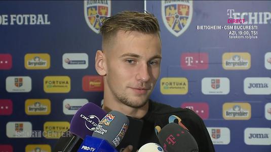 VIDEO | Denis Drăguş e sincer: "Cu Serbia e greu să joci şi în 11, dar în 10 contra 11?!”