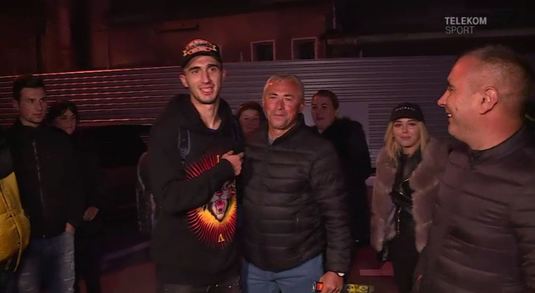 VIDEO | Imagini unice cu Andrei Ivan în parcarea stadionului de la Ploieşti. Întâlnire surprinzătoare pentru internaţionalul român
