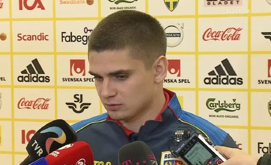 VIDEO | Răzvan Marin, optimist: ”Cred că după acest meci ne-am dat seama cu toţii că putem să batem Suedia”