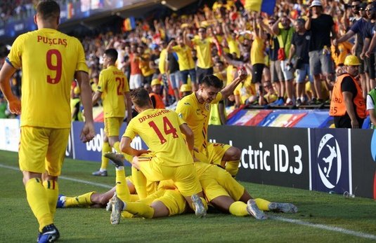 FABULOS! Un român şi-a făcut loc în echipa ideală a Europeanului de Tineret! UEFA a anunţat cel mai bun ”11” de la EURO 2019