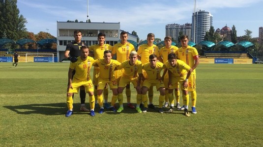 Naţionala României U19 a trecut de echipa similară a Ucrainei, într-o ultimă partidă de verificare