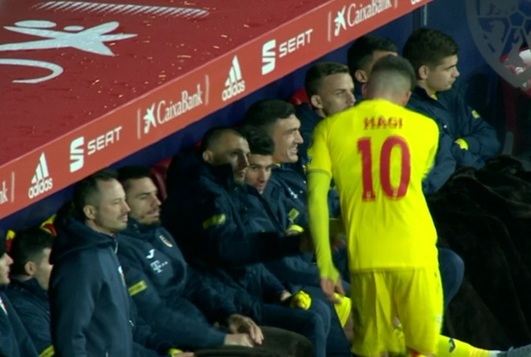 Ce a fost asta?! Claudiu Keşeru, gest uluitor în momentul în care România era condusă de Spania cu 4-0. Imagini incredibile