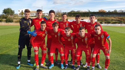 România U18 a învins Turcia la turneul din Portugalia