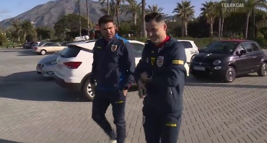 VIDEO | Mirel Rădoi şi Adi Mutu au fost în cantonamentul FCSB-ului: ”Ne dai şi nouă o minge să ne jucăm”