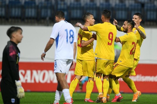 Finlanda U21 - România U21 1-3. Debut cu dreptul pentru Adrian Mutu la "tineret". "Tricolorii" mici au rezolvat meciul în a doua repriză