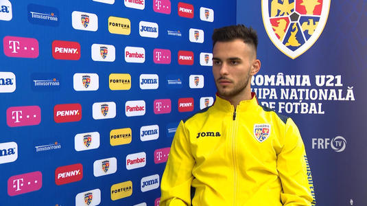 VIDEO | Marius Marin, pregătit de confruntarea decisivă: "Meciul cu Danemarca este cel mai important din cariera mea"