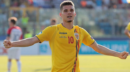 Retrogradat pentru un meci la U21, Ianis Hagi se declară fericit: ”Am făcut istorie!” Regretul mijlocaşului român: ”Ne lipsesc fanii, avem nevoie de ei”