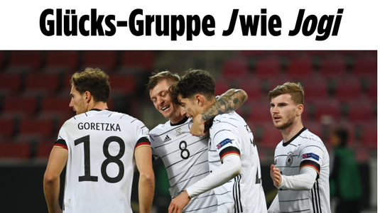 Îşi freacă mâinile de bucurie! Reacţia presei din Germania după aflarea grupei pentru Cupa Mondială 2022 cu România: "E grupa fericirii, mult noroc"