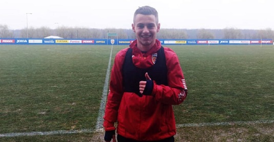 „Americanul” de la U21. Alex Mătan e primul tricolor ajuns în cantonamentul de la Buftea