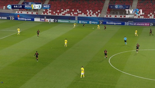 România U21 - Olanda U21 1-1. Ciobanu a înscris fabulos, tricolorii mici au ratat ocaziile mai mari de gol pe final!