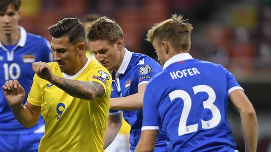 România - Liechtenstein 2-0! Toşca şi Manea au rezolvat partida! Tricolorii speră că pot ajunge la Campionatul Mondial