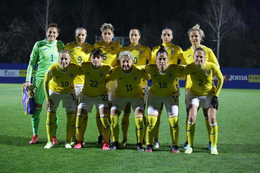 România a învins Republica Moldova, scor 3-0, în preliminariile CM la fotbal feminin