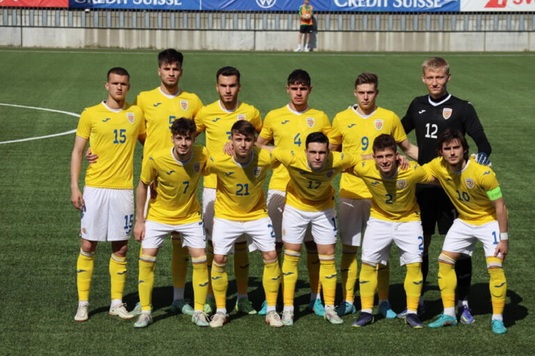 România U20 - Elveţia U20 0-5. Eşec categoric pentru elevii lui Bogdan Lobonţ