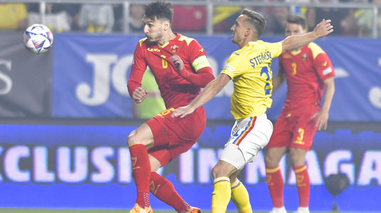 România - Muntenegru 0-3. Hat-trick-ul lui Mugosa i-a îngenuncheat pe tricolori! Înfrângere umilitoare