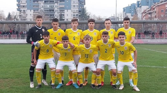 Victorie clară pentru naţionala României U16. Tricolorii lui Nicolae Roşca s-au distrat cu Macedonia de Nord