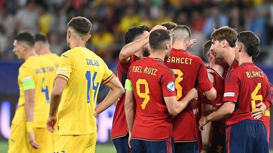 "A fost un fel de Elveţia - România". Primele impresii despre scorul de neprezentare dintre România şi Spania la U21: "Aşa jucăm noi acum, ne băgăm în poartă"