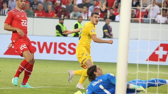 Verdict pentru Valentin Mihăilă. Cât ar putea lipsi jucătorul care a marcat golurile României în Elveţia