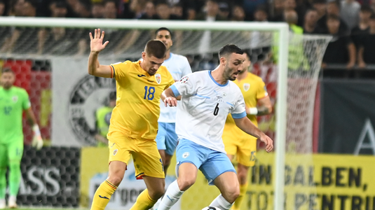 România - Israel 1-1. „Tricolorii” lui Edi Iordănescu au supravieţuit unui meci dominat de oaspeţi