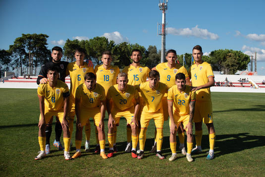 România U20, înfrângere în faţa Portugaliei în cel de-al doilea meci din Elite League