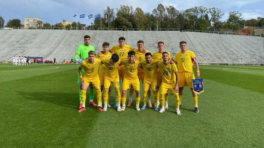 România U19, doar remiză în faţa Finlandei la debutul în turneul de calificare la EURO 2024