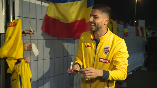 VIDEO EXCLUSIV | Horaţiu Moldovan, hohote de râs când a văzut pe ce i-a dat autograf unui copil :)