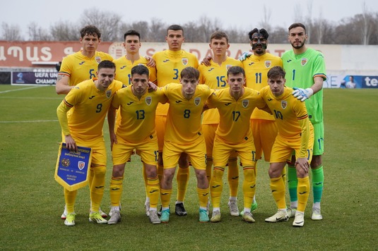 România U21, victorie in-extremis cu Armenia U21 în preliminariile EURO 2025