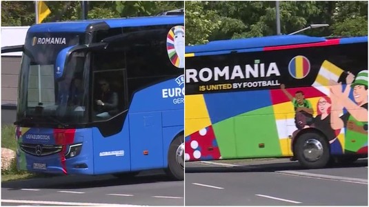 VIDEO | Aşa arată autocarul naţionalei României la EURO 2024. Tricolorii, plimbaţi în Germania cu un vehicul personalizat