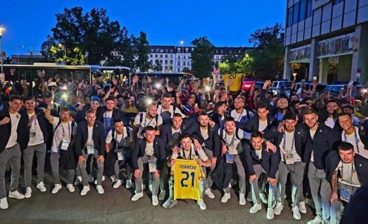 VIDEO | Stanciu&Co., primiţi ca nişte eroi în Wurzburg după victoria fantastică împotriva Ucrainei