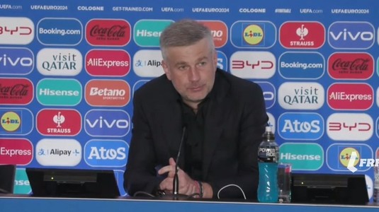 Gata! Edi Iordănescu schimbă foaia cu Slovacia şi a anunţat în conferinţa de presă: "E primul moment când ne uităm la asta. Am spus să nu ne lăsăm păcăliţi"