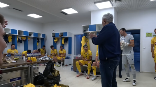 VIDEO ”Băi, băieţi!”. Discursul din vestiar al lui Mircea Lucescu după victoria cu Kosovo