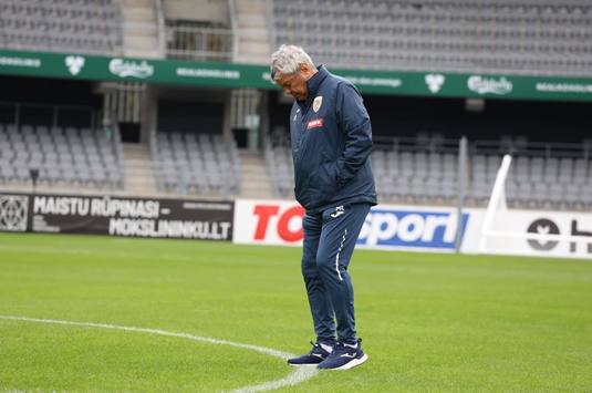 FOTO | Schimbare de plan! Decizia luată de Mircea Lucescu după ce România a primit interzis din partea UEFA