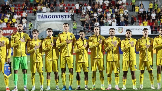 Brigadă din Ţările de Jos la meciul naţionalei de tineret a României cu Elveţia, din preliminariile EURO 2025. Cine conduce meciul calificării