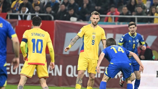 România - Bosnia 0-1. Start ratat în preliminariile CM 2026. Eşecul şi penalty-ul nedat ne îndepărtează de visul american