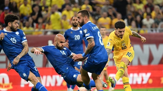 România - Cipru 2-0. Tricolorii lui Lucescu s-au revanşat în faţa propriilor suporteri cu o victorie şi un joc solid. Tănase şi Man au marcat