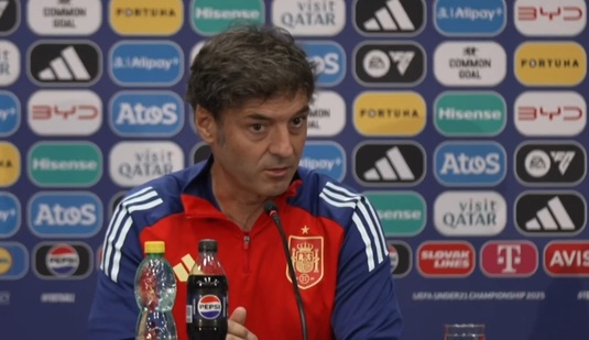 Selecţionerul Spaniei U21 l-a lăudat pe Daniel Pancu înaintea partidei de la Bratislava: "Trebuie să-l felicit. Nu va fi uşor"