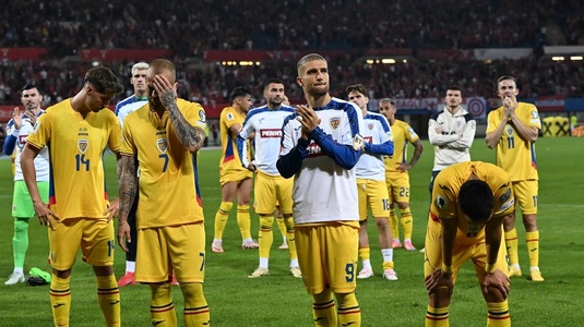România a căzut. Pe ce loc a coborât naţionala lui Lucescu în clasamentul FIFA