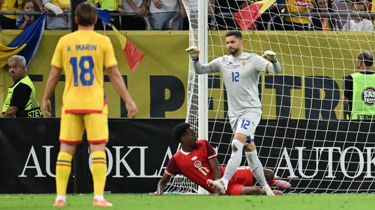 Titularul naţionalei, ”şifonat” după România - Canada 0-3. Mihai Stoica l-a criticat dur: ”Nu ai voie să ai atitudinea asta. Greşeli nepermise”
