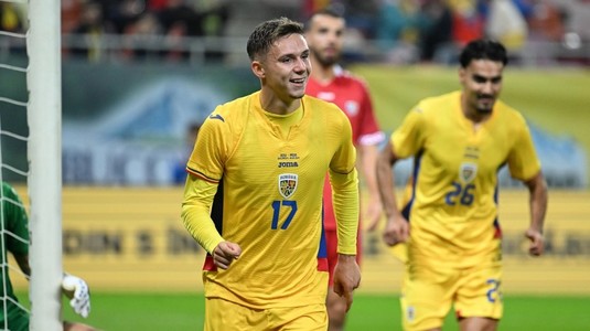 Louis Munteanu sparge gheaţa la naţională! Primul gol marcat pentru România, în meciul cu Moldova