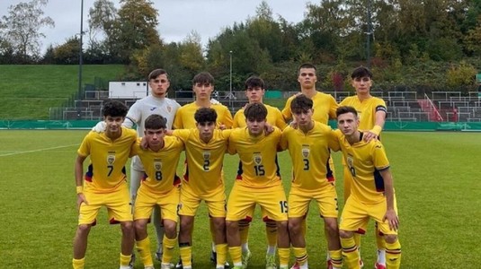 Naţionala de juniori care a primit 15 goluri în două meciuri. Tricolorii au pierdut de două ori în Germania
