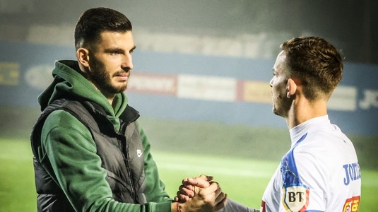 Accidentat în meciul cu Austria, Mihai Popescu a venit în cantonamentul naţionalei şi i-a încurajat pe "tricolori", înainte de Bosnia - România