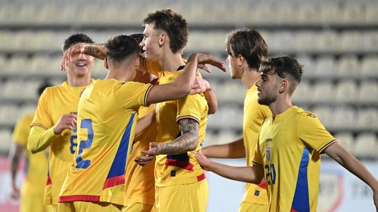 Nu mai prinde minute la FCSB, însă se descurcă bine la naţională! Puştiul campioanei a înscris, în ultima partidă amicală