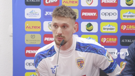 Ionuţ Radu, mesaj clar înaintea partidei din Bosnia: "Nu mă gândesc la baraj. Meciul cu Austria a fost o confirmare a muncii pe care am depus-o"