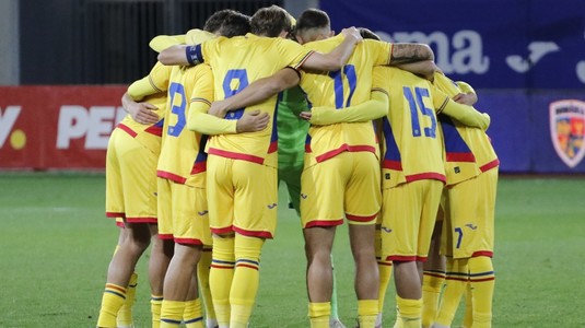 Înfrângere clară pentru România U21. Tricolorii mici au pierdut cu Spania şi au picat pe locul 4 în grupa din preliminariile EURO