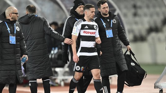 Alex Chipciu, OUT pentru Turcia - România. Când va reveni pe teren căpitanul de la U Cluj