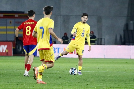 Modificare în lotul României U21. Un jucător din străinătate, indisponibil. Înlocuitorul său vine din play-out