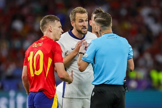 Ultima oră! Cine va arbitra meciul capital Turcia - România. A condus finala EURO 2024 dintre Spania şi Anglia