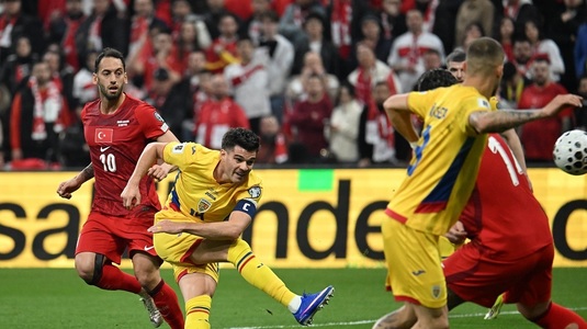 LIVE TEXT Turcia - România, ACUM, pe orangesport.ro. Ianis Hagi, ocazie uriaşă. Defensiva lui Mircea Lucescu a cedat: Kadioglu a deschis scorul la Istanbul