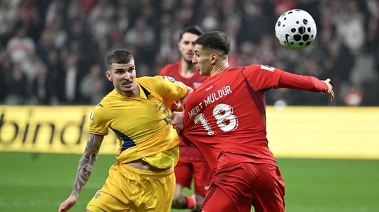 LIVE TEXT Turcia - România, ACUM, pe orangesport.ro. BARĂ! Ocazie imensă a "tricolorilor", în ultimul sfert de oră