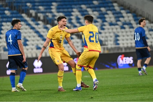 România U21, victorie în meciul tensionat din Kosovo! Două cartonaşe roşii la Priştina