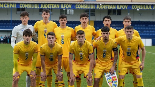 Încă o calificare ratată! România U19 a remizat cu Irlanda de Nord şi şi-a luat adio de la EURO 2026